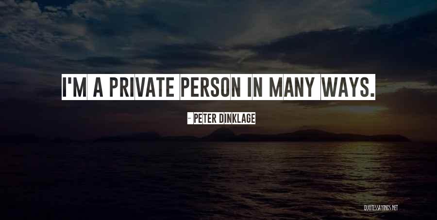 Dinklage Quotes By Peter Dinklage Dinklage Quotes By Peter Dinklage