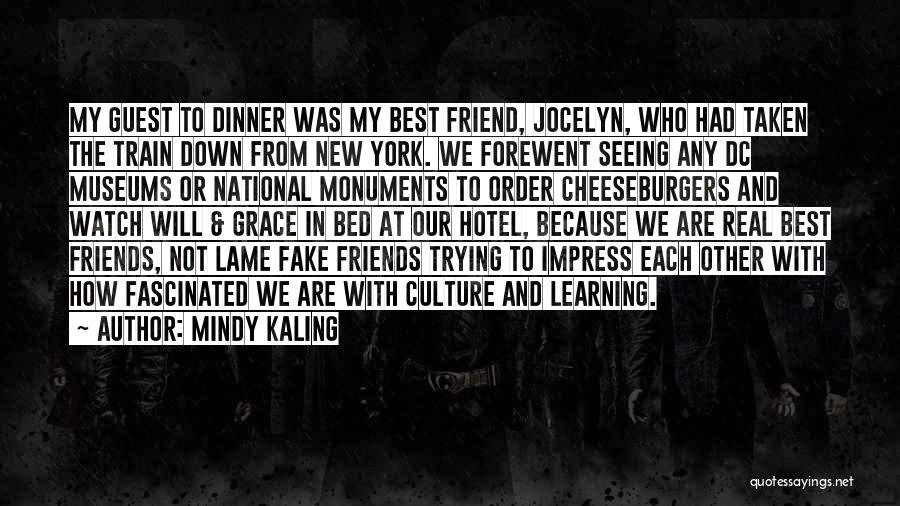 Dinner And Friends Quotes By Mindy Kaling