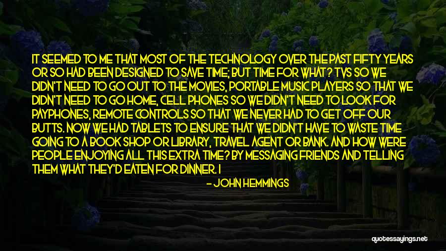 Dinner And Music Quotes By John Hemmings