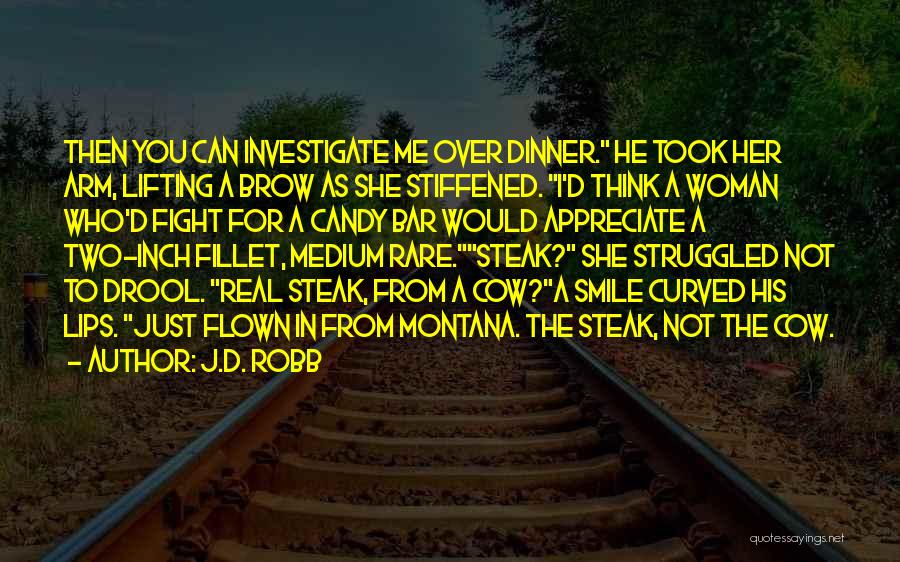 Dinner For Two Quotes By J.D. Robb