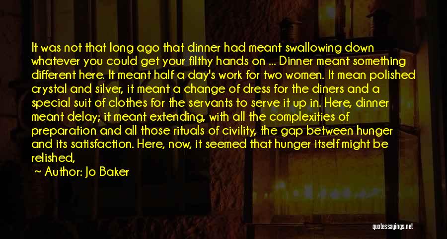 Dinner For Two Quotes By Jo Baker