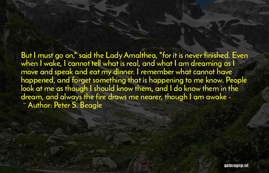 Dinner Lady Quotes By Peter S. Beagle