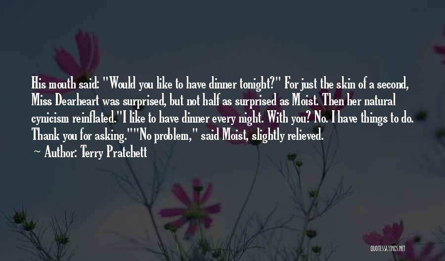 Dinner Tonight Quotes By Terry Pratchett