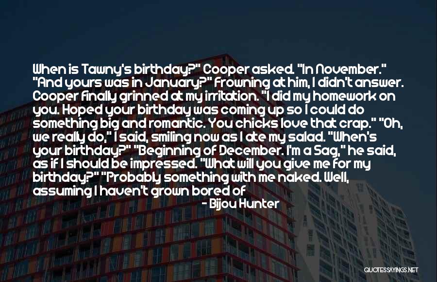 Dinner With Love Quotes By Bijou Hunter Dinner With Love Quotes By Bijou Hunter