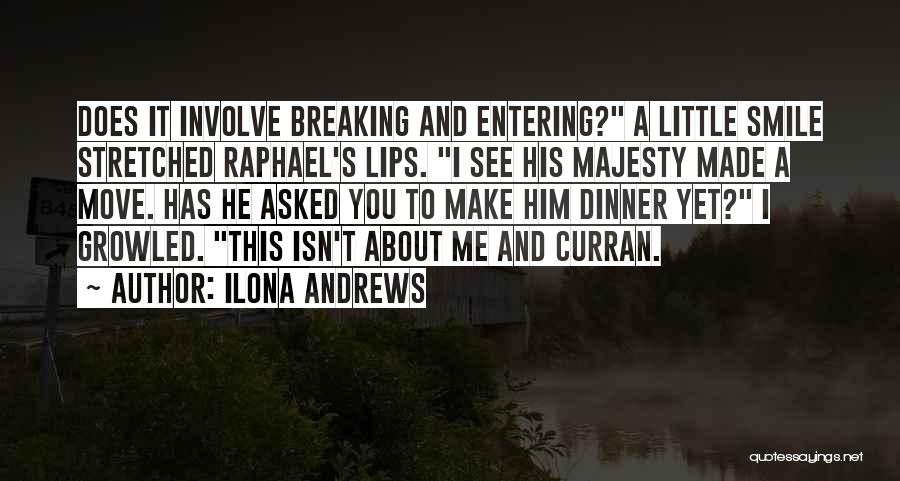 Dinner With Raphael Quotes By Ilona Andrews