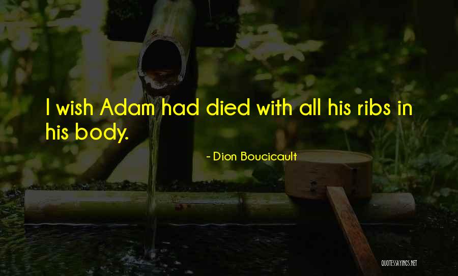 Dion Boucicault Quotes 688339