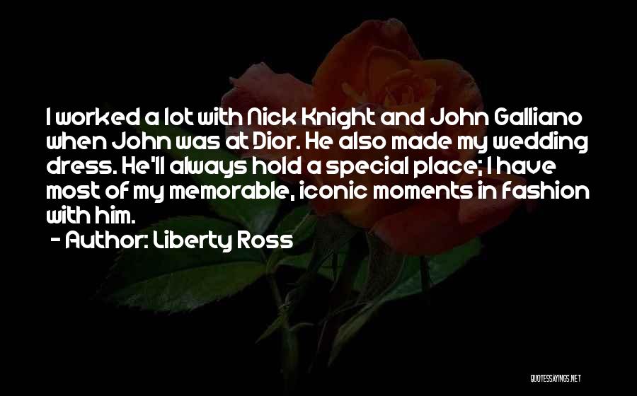 Dior Quotes By Liberty Ross