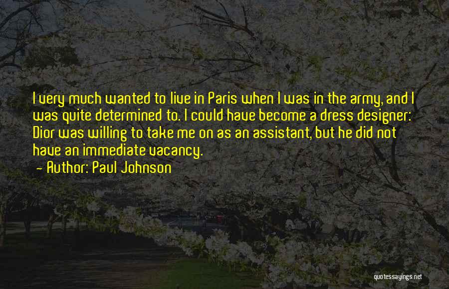 Dior Quotes By Paul Johnson