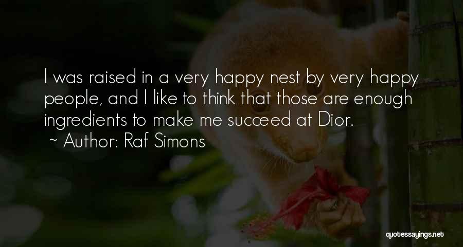 Dior Quotes By Raf Simons
