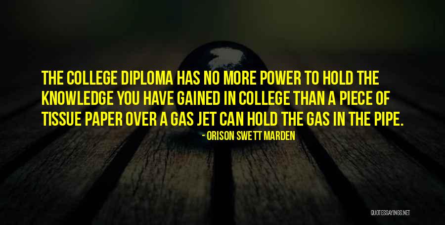 Diploma Life Quotes By Orison Swett Marden Diploma Life Quotes By Orison Swett Marden