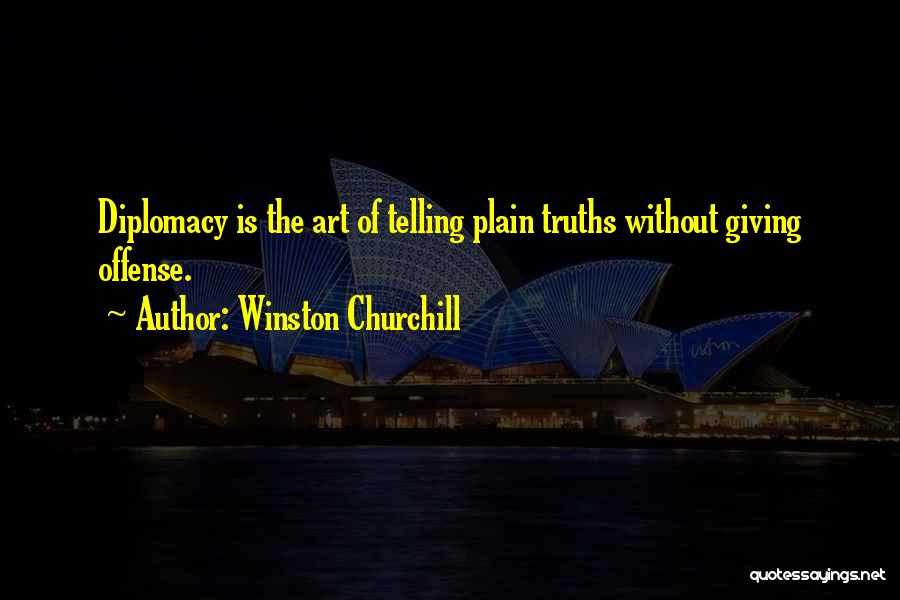 Diplomacy Churchill Quotes By Winston Churchill