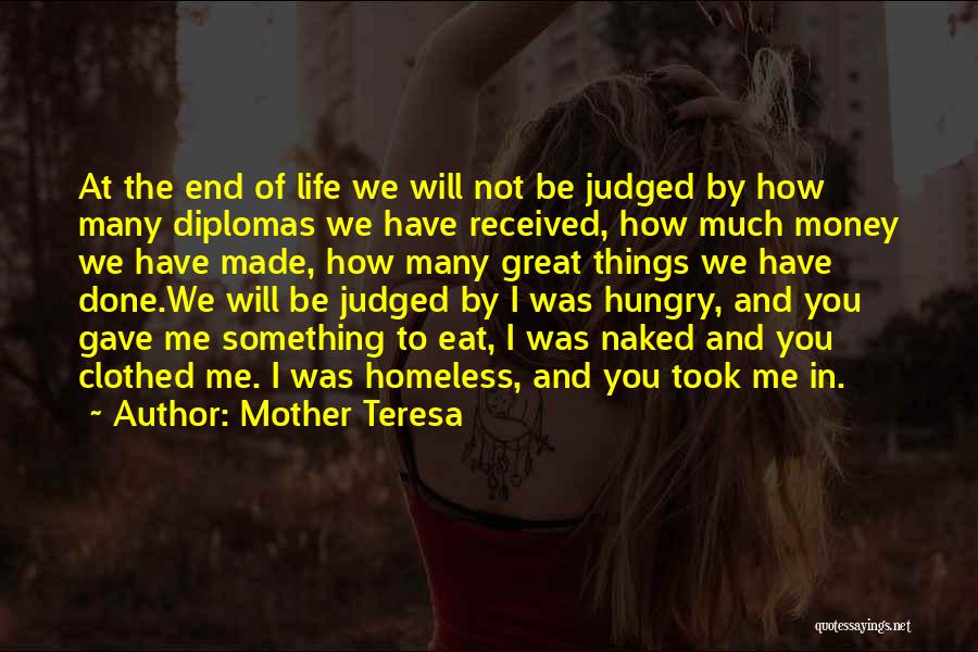 Diplomas Quotes By Mother Teresa