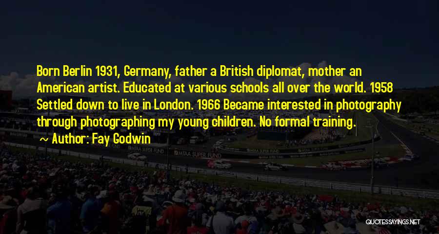 Diplomat Quotes By Fay Godwin