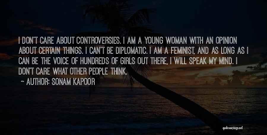 Diplomatic People Quotes By Sonam Kapoor