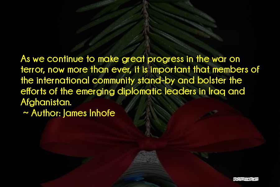 Diplomatic Quotes By James Inhofe