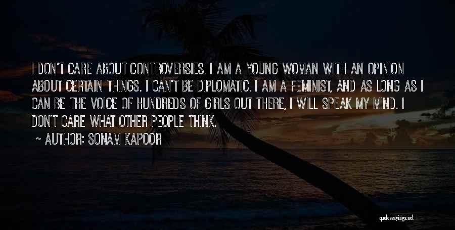 Diplomatic Quotes By Sonam Kapoor