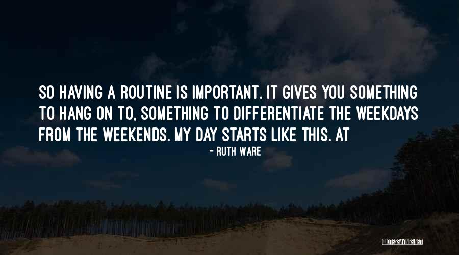 Diprima Medical Rome Quotes By Ruth Ware