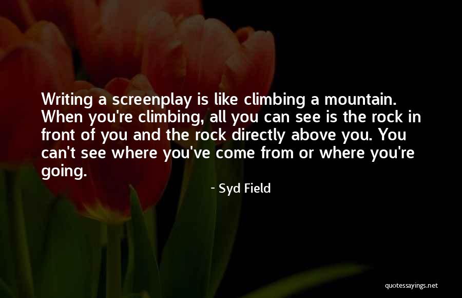 Dipsomaniac Quotes By Syd Field Dipsomaniac Quotes By Syd Field
