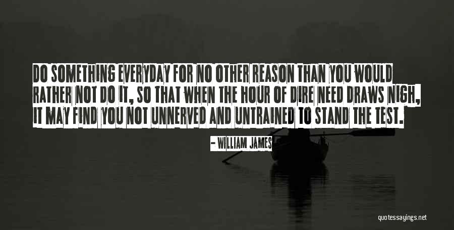 Dire Quotes By William James Dire Quotes By William James