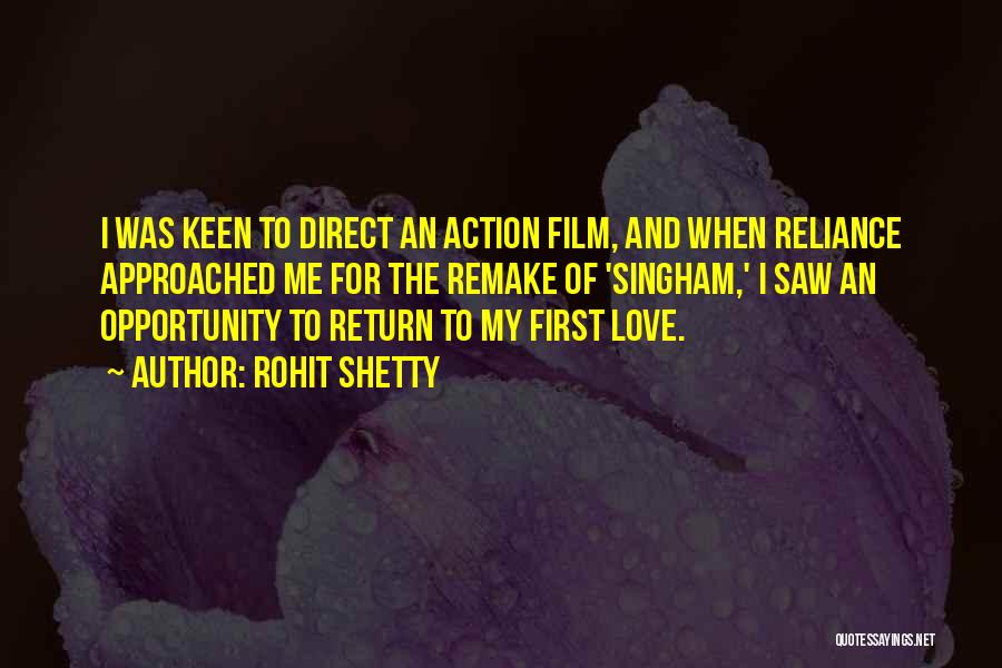 Direct Action Quotes By Rohit Shetty