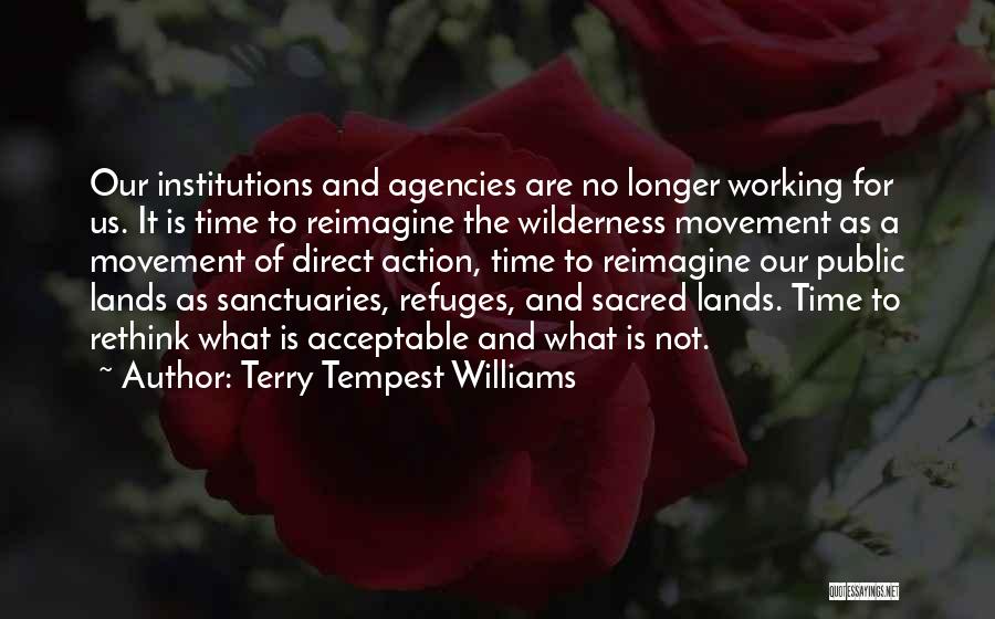 Direct Action Quotes By Terry Tempest Williams