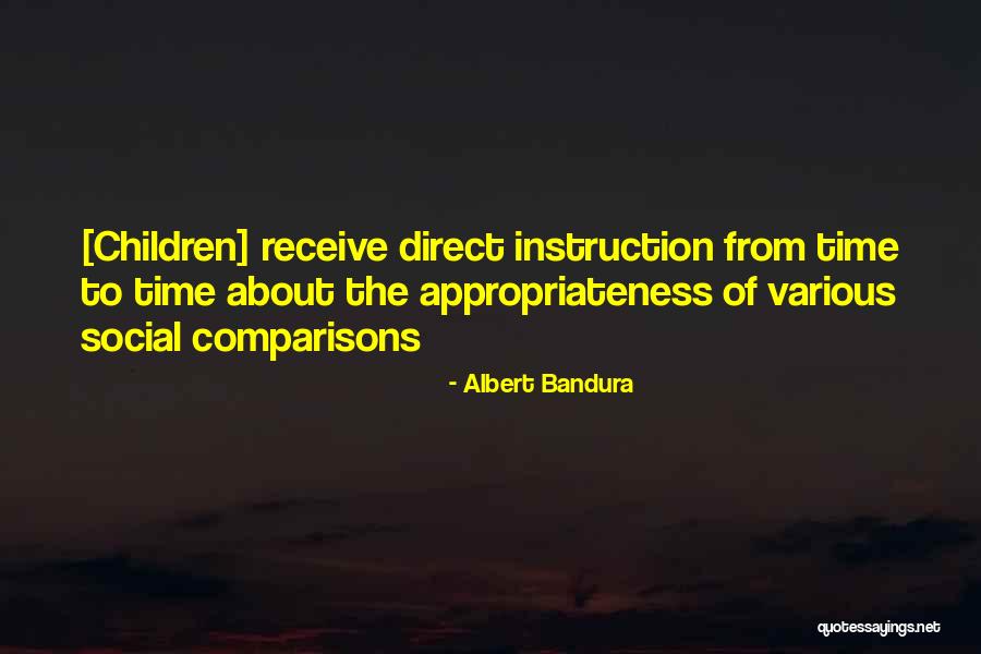 Direct Instruction Quotes By Albert Bandura