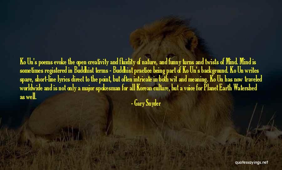 Direct Line Quotes By Gary Snyder Direct Line Quotes By Gary Snyder