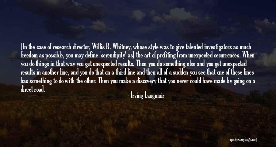 Direct Line Quotes By Irving Langmuir Direct Line Quotes By Irving Langmuir