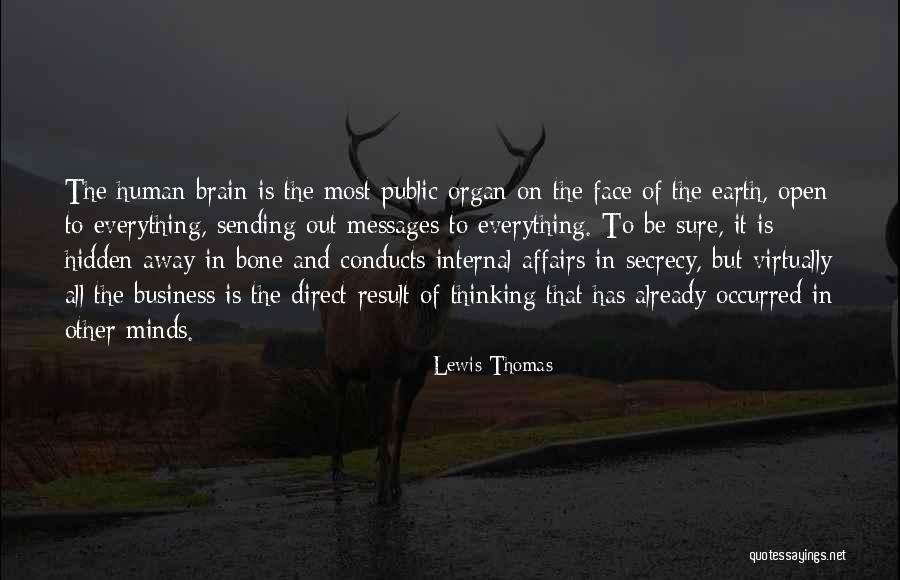 Direct Thinking Quotes By Lewis Thomas Direct Thinking Quotes By Lewis Thomas