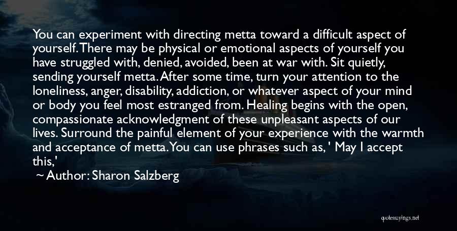 Directing Anger Quotes By Sharon Salzberg