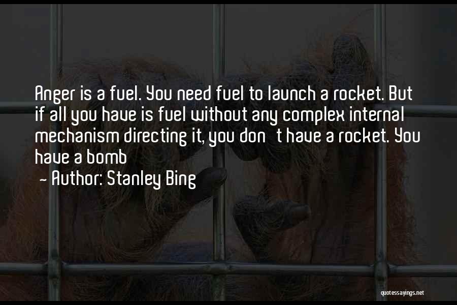 Directing Anger Quotes By Stanley Bing