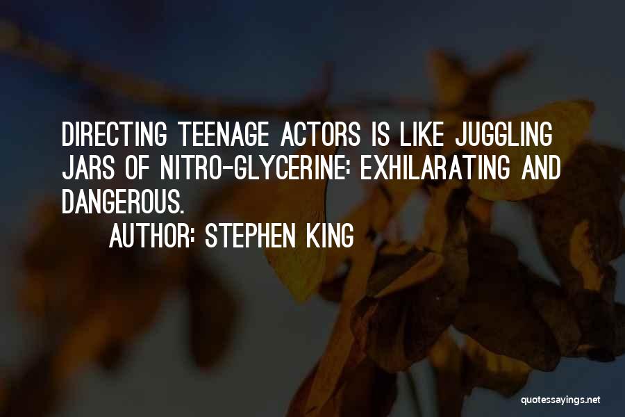 Directing Plays Quotes By Stephen King