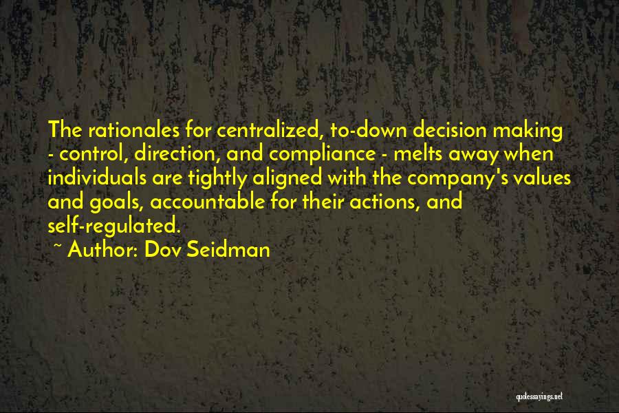 Direction And Goals Quotes By Dov Seidman