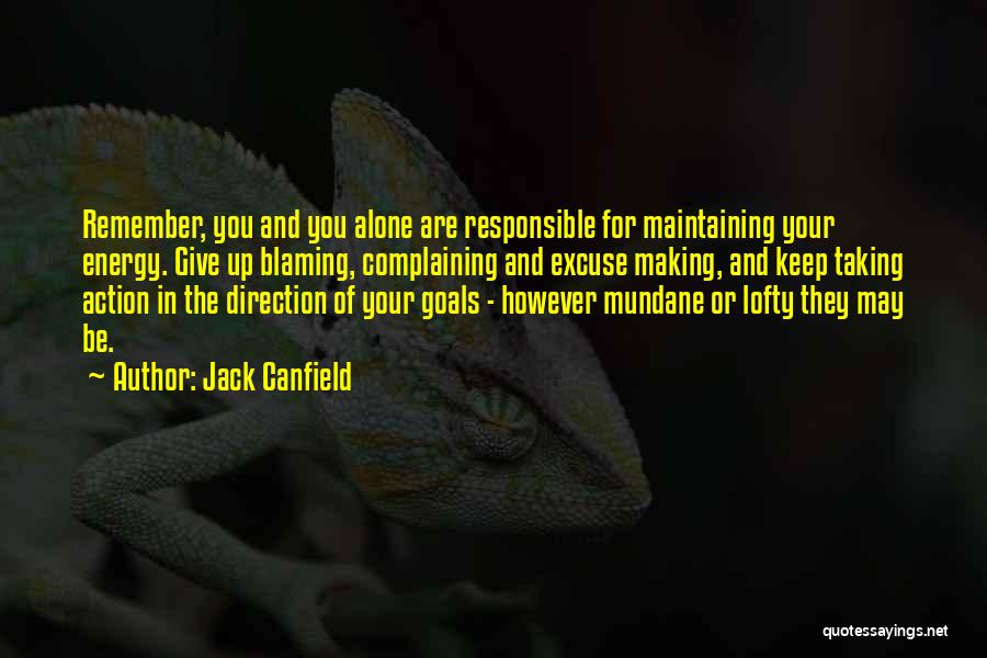Direction And Goals Quotes By Jack Canfield