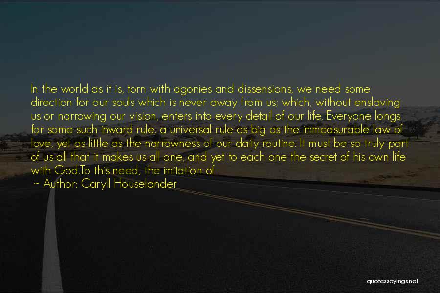 Direction From God Quotes By Caryll Houselander