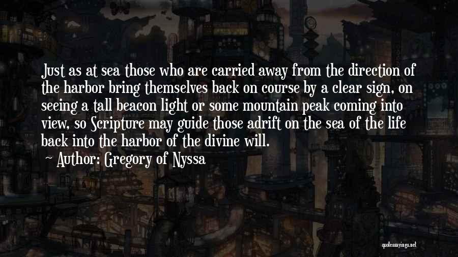 Direction From God Quotes By Gregory Of Nyssa