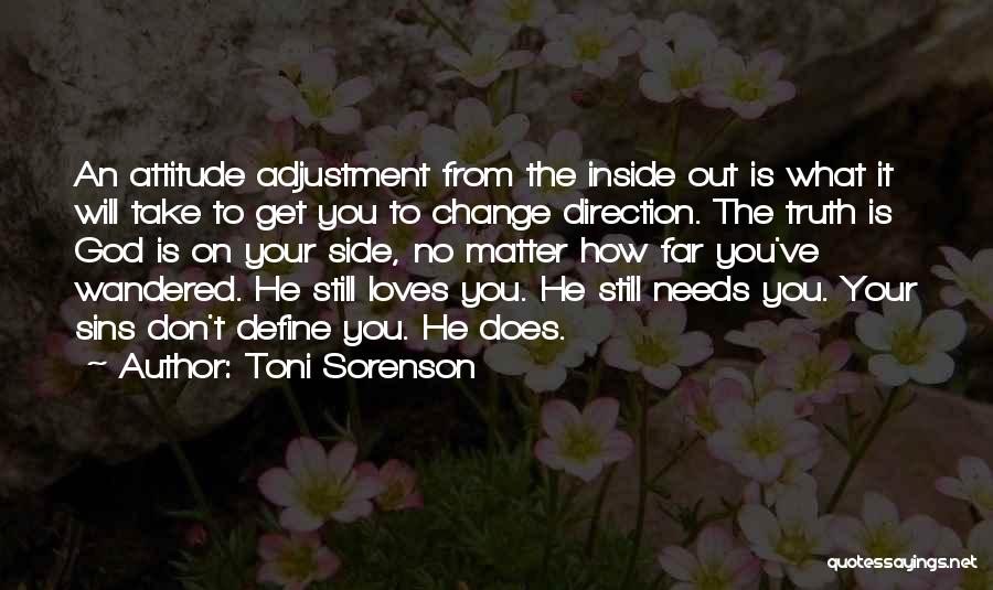 Direction From God Quotes By Toni Sorenson