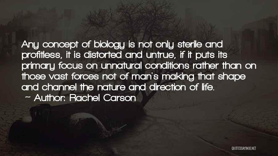 Direction Of Life Quotes By Rachel Carson