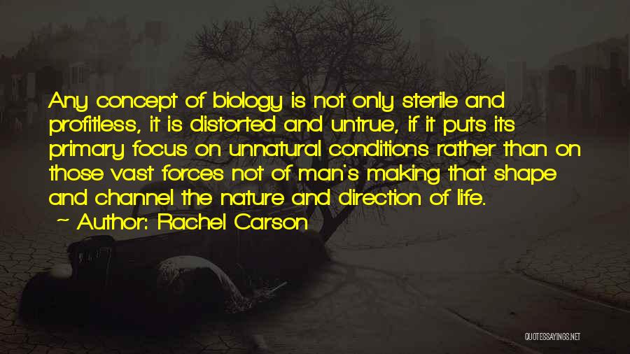 Direction Quotes By Rachel Carson
