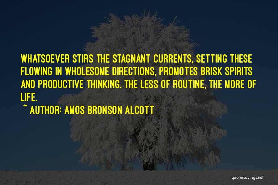 Directions In Life Quotes By Amos Bronson Alcott