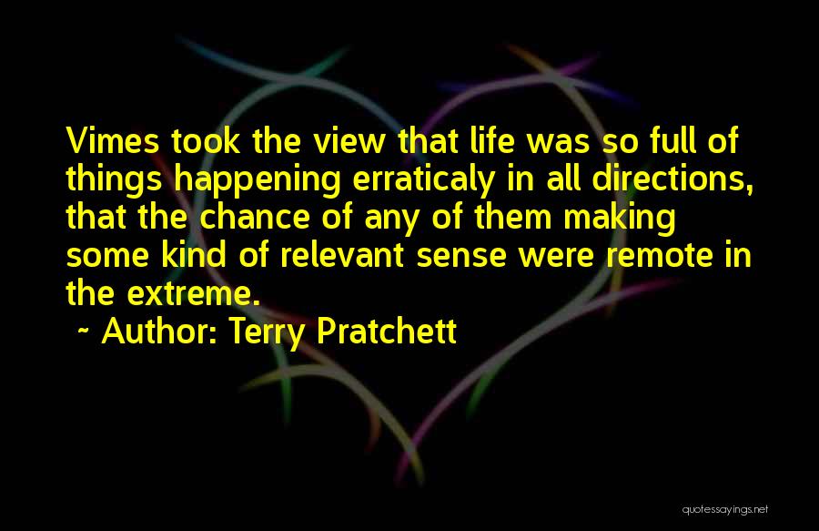 Directions In Life Quotes By Terry Pratchett
