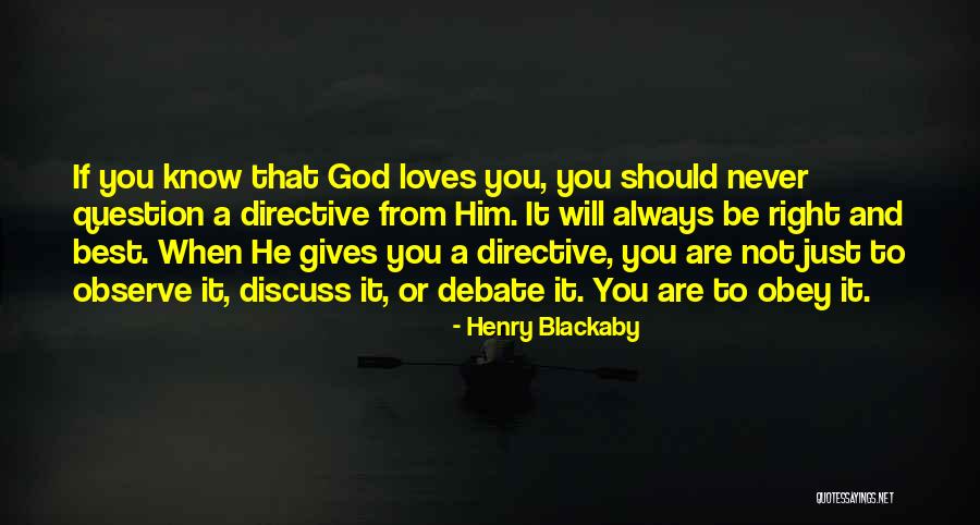 Directive Quotes By Henry Blackaby Directive Quotes By Henry Blackaby