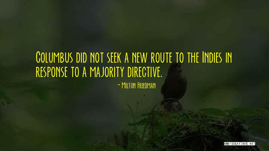 Directive Quotes By Milton Friedman Directive Quotes By Milton Friedman