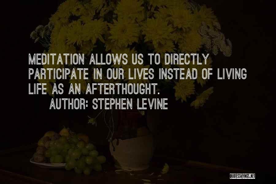 Directly Get Live Quotes By Stephen Levine