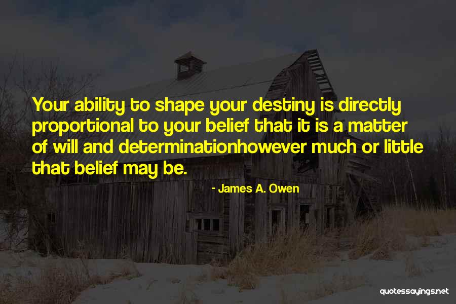 Directly Proportional Quotes By James A. Owen