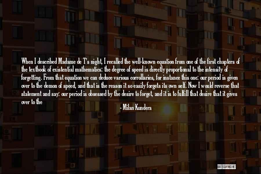 Directly Proportional Quotes By Milan Kundera