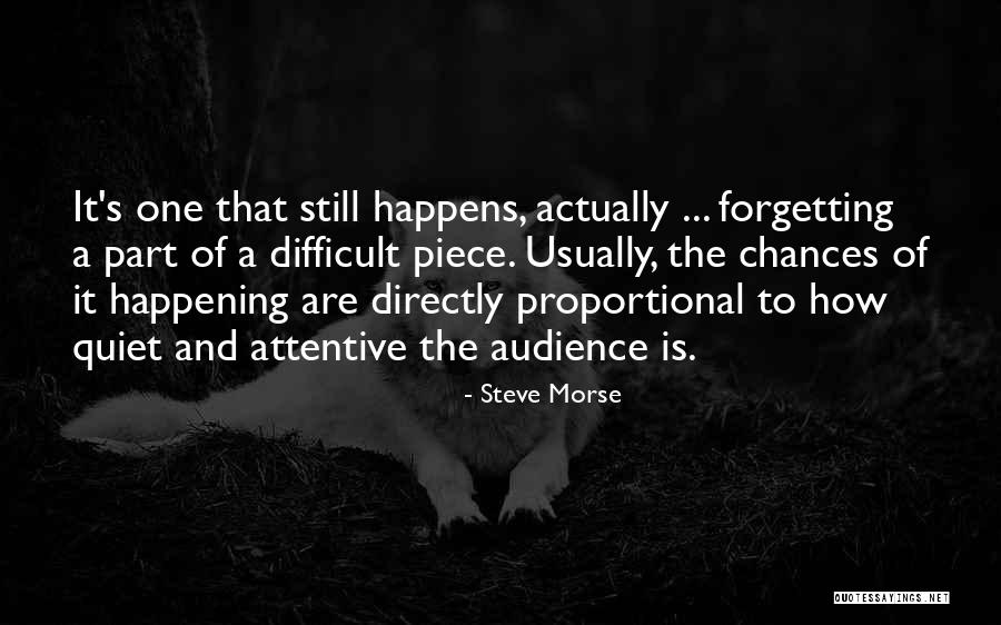 Directly Proportional Quotes By Steve Morse