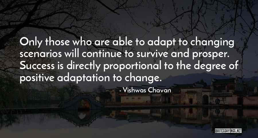 Directly Proportional Quotes By Vishwas Chavan