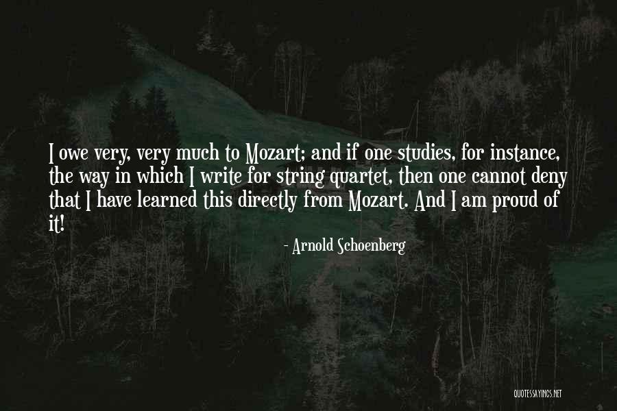 Directly Quotes By Arnold Schoenberg