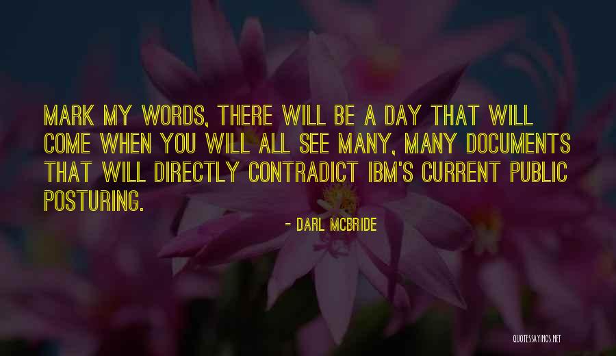 Directly Quotes By Darl McBride